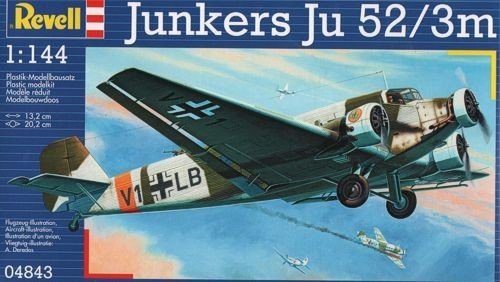 Revell 04843 Junkers Ju52/3m 1/144