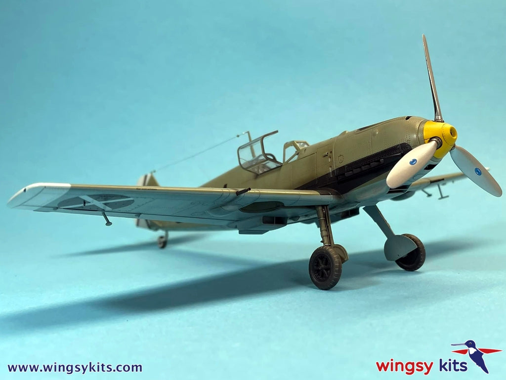 Wingsy Kits D5-09 MESSERSCHMITT Bf 109 E-1 and E-3 Legion Condor 1/48 – zdjęcie 5
