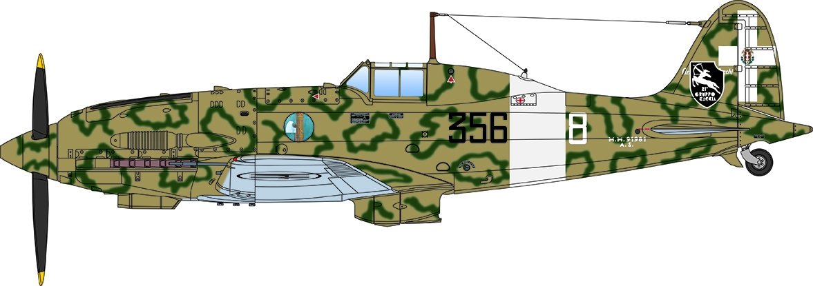Italeri 2518 Macchi MC 202 Folgore 1/32 – image 15