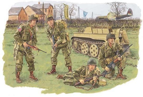 Dragon 6148 US Army Airborne (Operation Varsity 1945) (1/35)