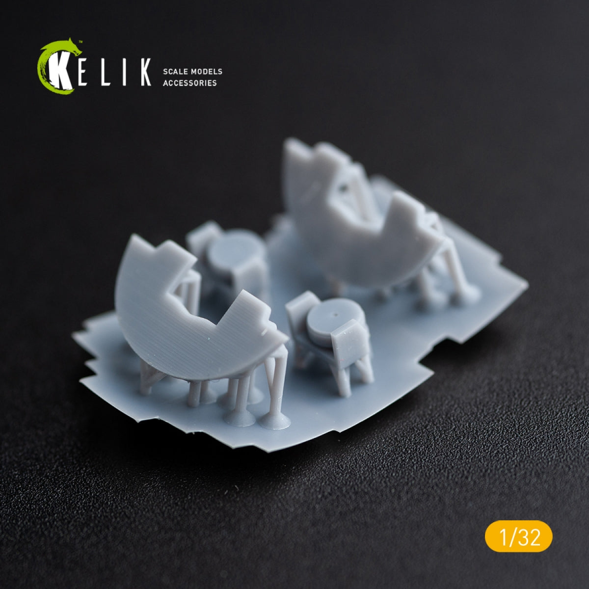 KELIK K32022 DH.81A Tiger Moth - Interior 3D Decal with 3D printed parts for ICM kit 1/32 – zdjęcie 7