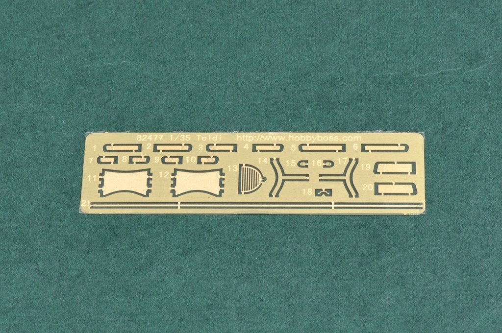 Hobby Boss 82478 Hungarian Light Tank 38M Toldi II(B40) 1/35 – zdjęcie 8