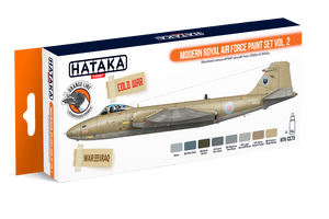 Hataka HTK-CS73 ORANGE LINE – Modern Royal Air Force paint set vol. 2 8x17ml