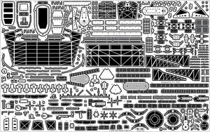 Pontos 35006F1 USS CV-9 Essex 1943 Detail Up Set 1/350 – zdjęcie 12