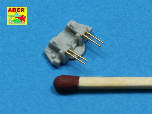 Aber 350L-21 Set of 20 pcs 40 mm Bofors Mk.1 barrels for US Navy ships 1/350 – image 5