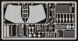 Eduard 35670 ZiL-157 6x6 Military Truck 1/35 Trumpeter – image 2