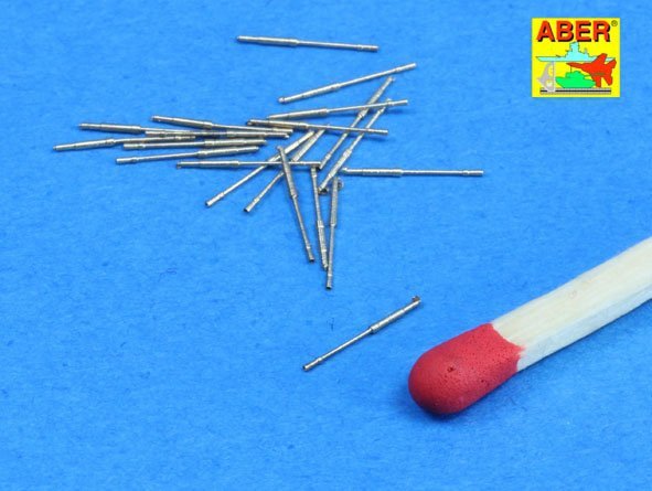 Aber 350L-69 Set of 20 pcs 20 mm /65 Breda gun barrels for Italian Navy ships 1/350 – zdjęcie 2