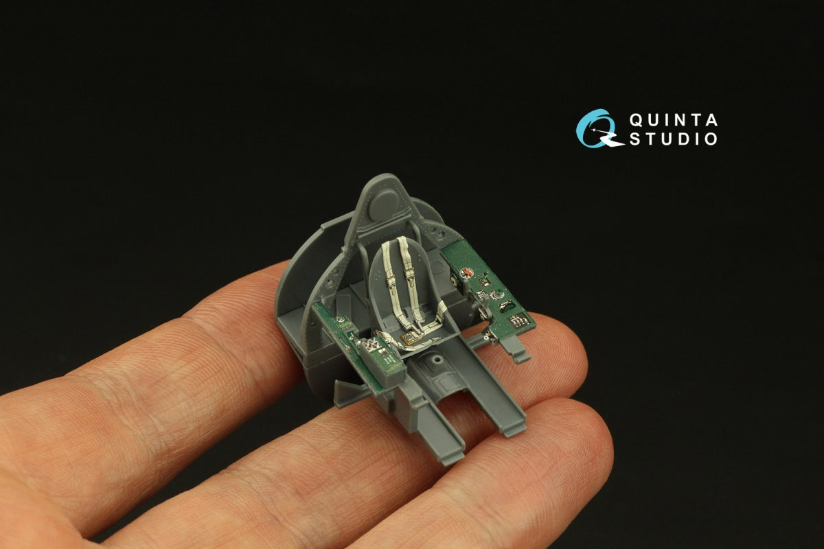 Quinta Studio QD48403 F4F-4 Wildcat 3D-Printed &amp;amp; coloured Interior on decal paper (Eduard) 1/48 – zdjęcie 6