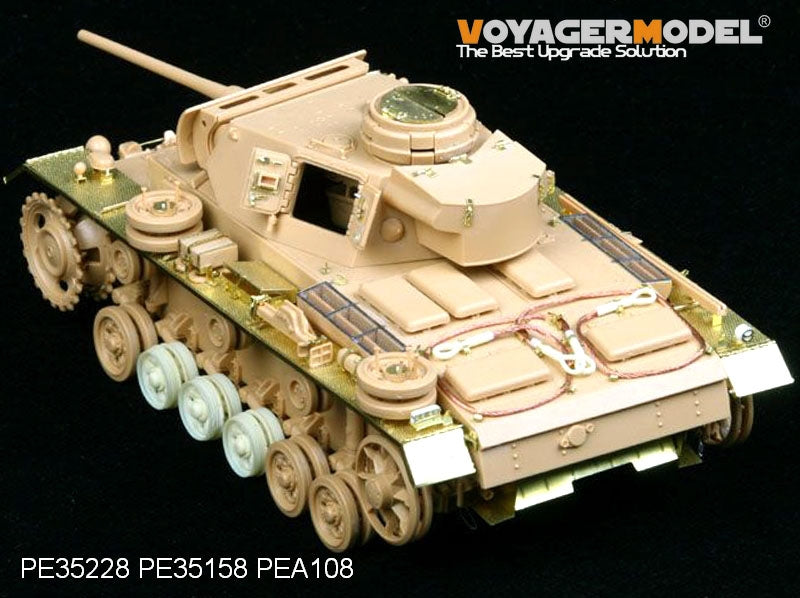Voyager Model PE35228 WWII Pz.KPfw.III Ausf L For TAMIYA 35215 1/35 – zdjęcie 2