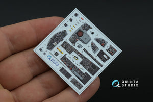 Quinta Studio QD32181 F-104S-ASA 3D-Printed colored Interior on decal paper (Italeri) 1/32 – image 4