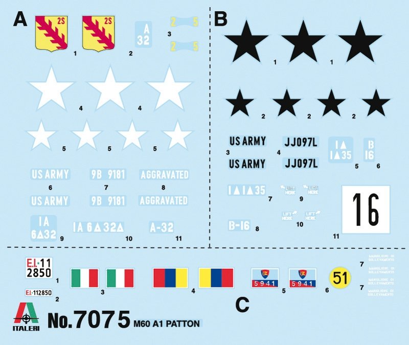 Italeri 7075 M60A1 1/72 – Bild 2