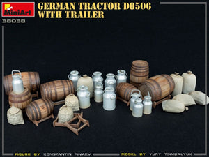 MiniArt 38038 German Tractor D8506 with trailer 1/35 – zdjęcie 14