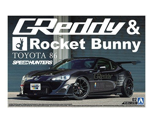 Aoshima 05094 ZN6 TOYOTA 86 12 GREDDY/ROCKET BUNNY 1/24
