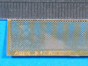 Aber S-17 Drilled plate 0.8 mm