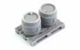Matho Models 35014 Set of 2 Wooden Barrels and Wooden Pallet 1/35 – zdjęcie 4