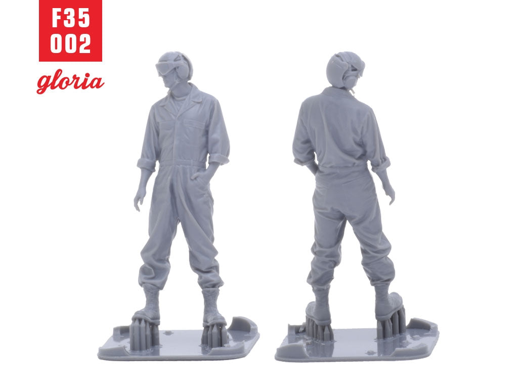 Gloria F35002 USMC Ground Crew Type 2 3D Printed Figures 1/35 – zdjęcie 6