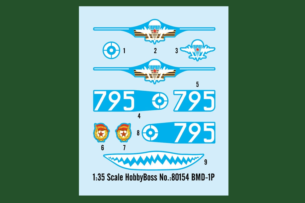 Hobby Boss 80154 BMD-1P 1/35 – zdjęcie 3