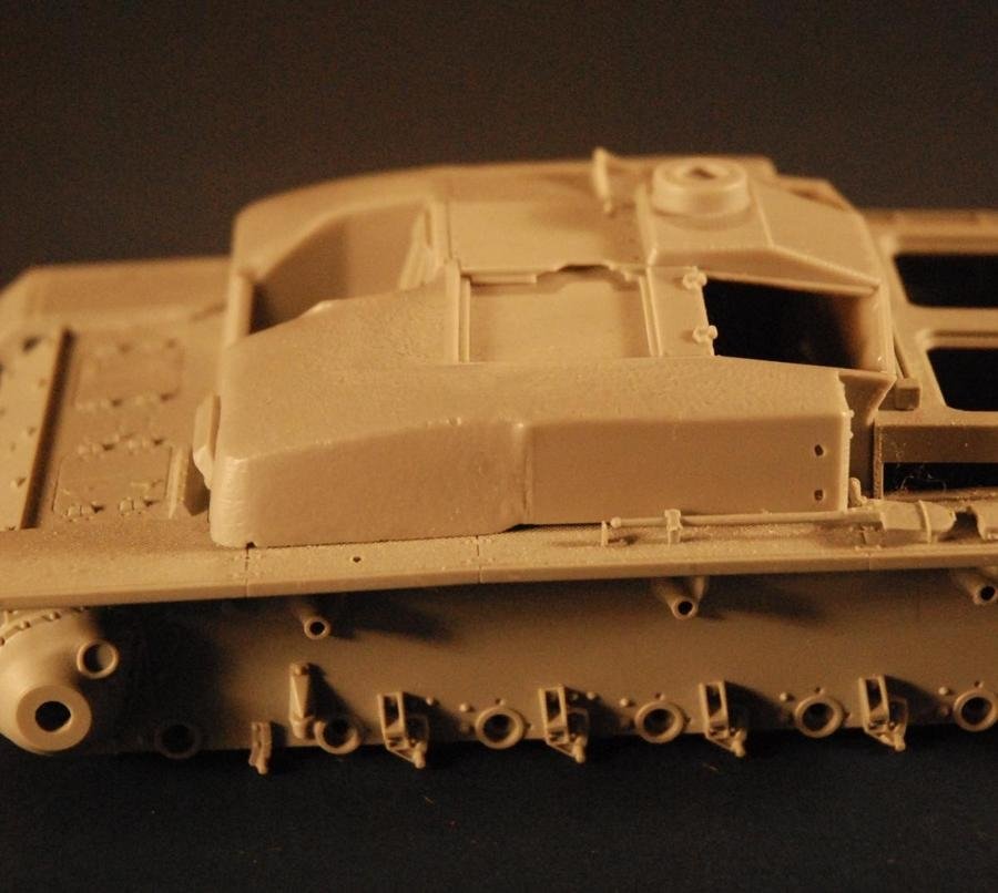 Panzer Art RE35-280 Stug III F8 upper hull with concrete armor 1/35 – image 2