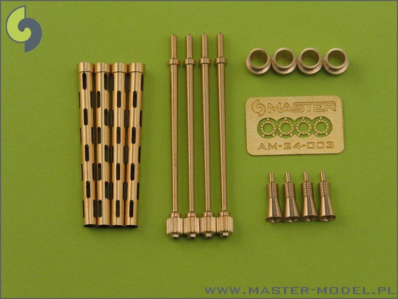 Master AM-24-001 British Mk 2 Browning .303 caliber (7,7mm) (4pcs) 1/24