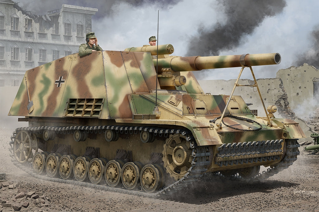 Trumpeter 00953 German Sd.Kfz.165 Hummel Late Production 1/16