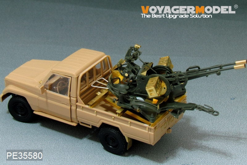 Voyager Model PE35580 Modern Pick UP w/ZU-23-2 FOR MENG VS-004 1/35 – zdjęcie 6