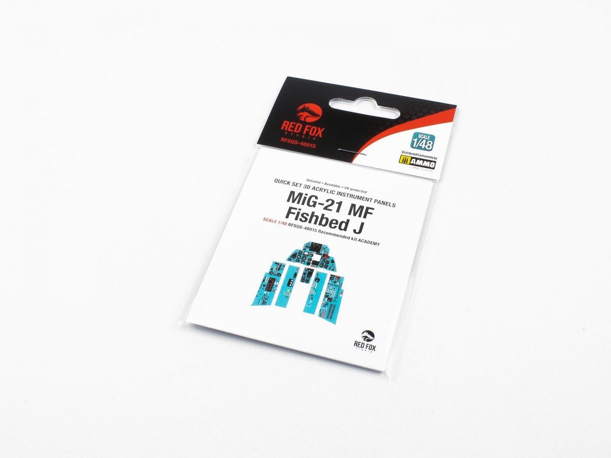 Red Fox Studio QS-48015 MiG-21 MF Fishbed J 1/48 – zdjęcie 2