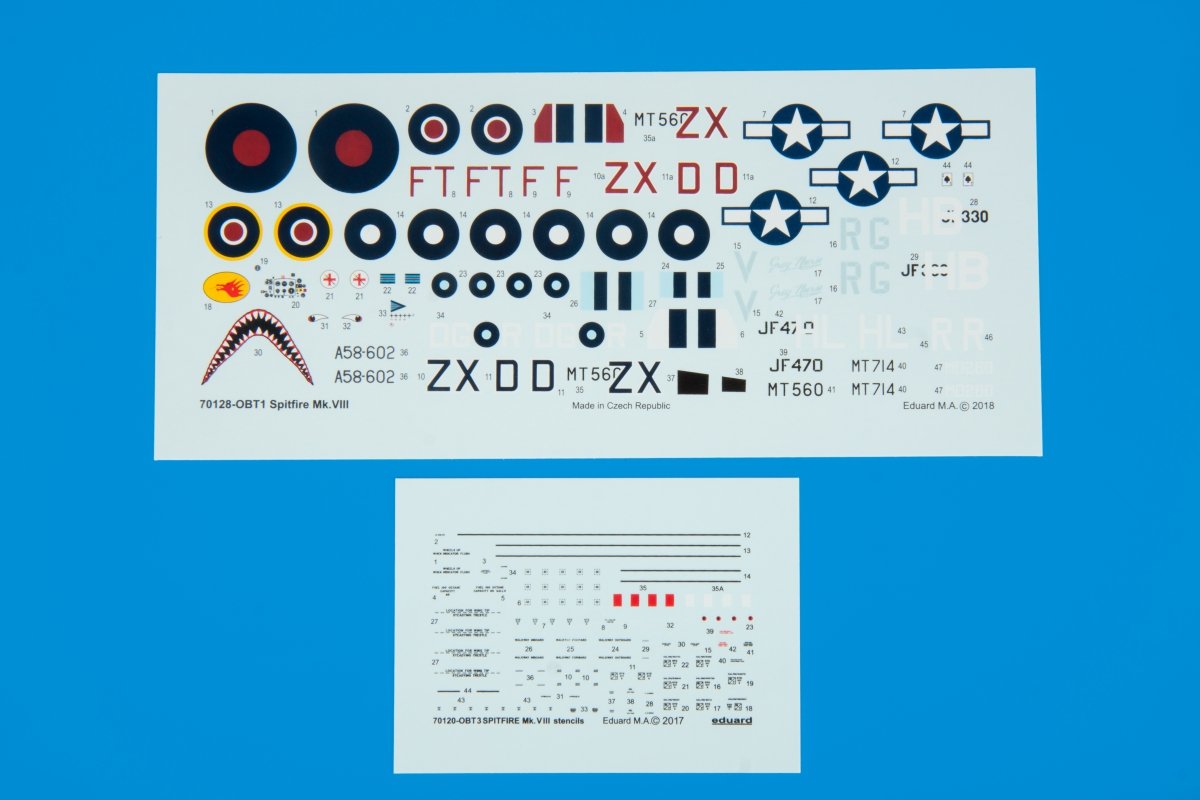 Eduard 70128 Spitfire Mk.VIII 1/72 – Bild 10