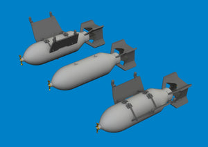 Eduard 6481079 P-40 500lb M64 US bombs EDUARD 1/48 – image 4