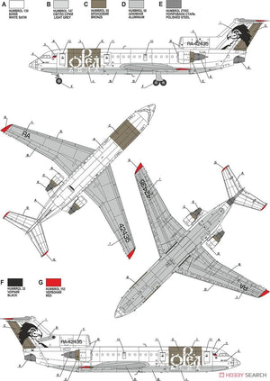A-Model 72342 Yak-42D 1/72 – zdjęcie 3