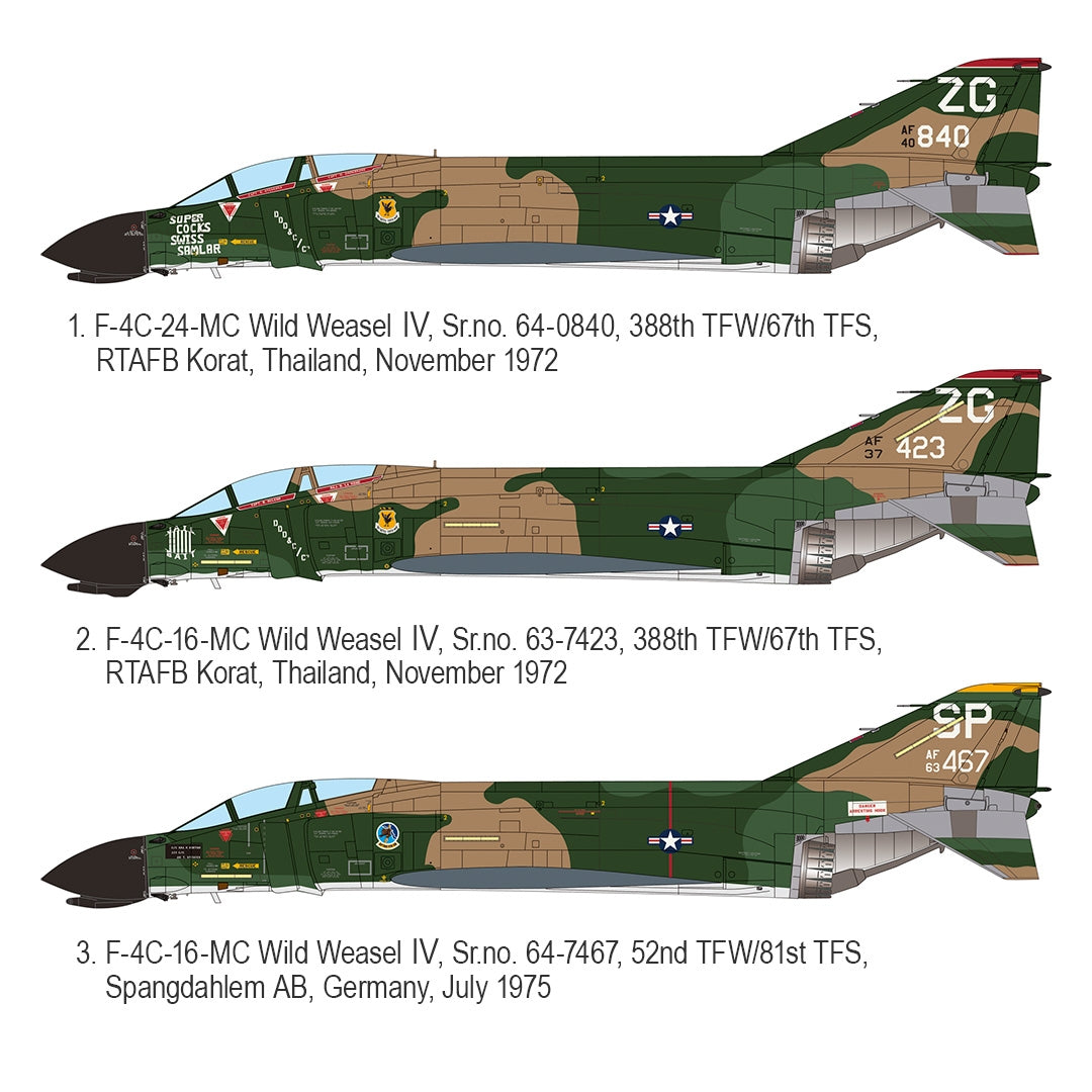 Zoukei-Mura SWS4816 F-4C Wild Weasel IV 1/48 – zdjęcie 10