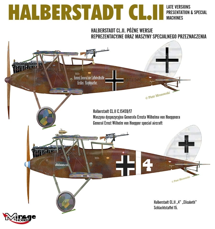 Mirage Hobby 481405 Halberstadt CL.II 1/48 – zdjęcie 3