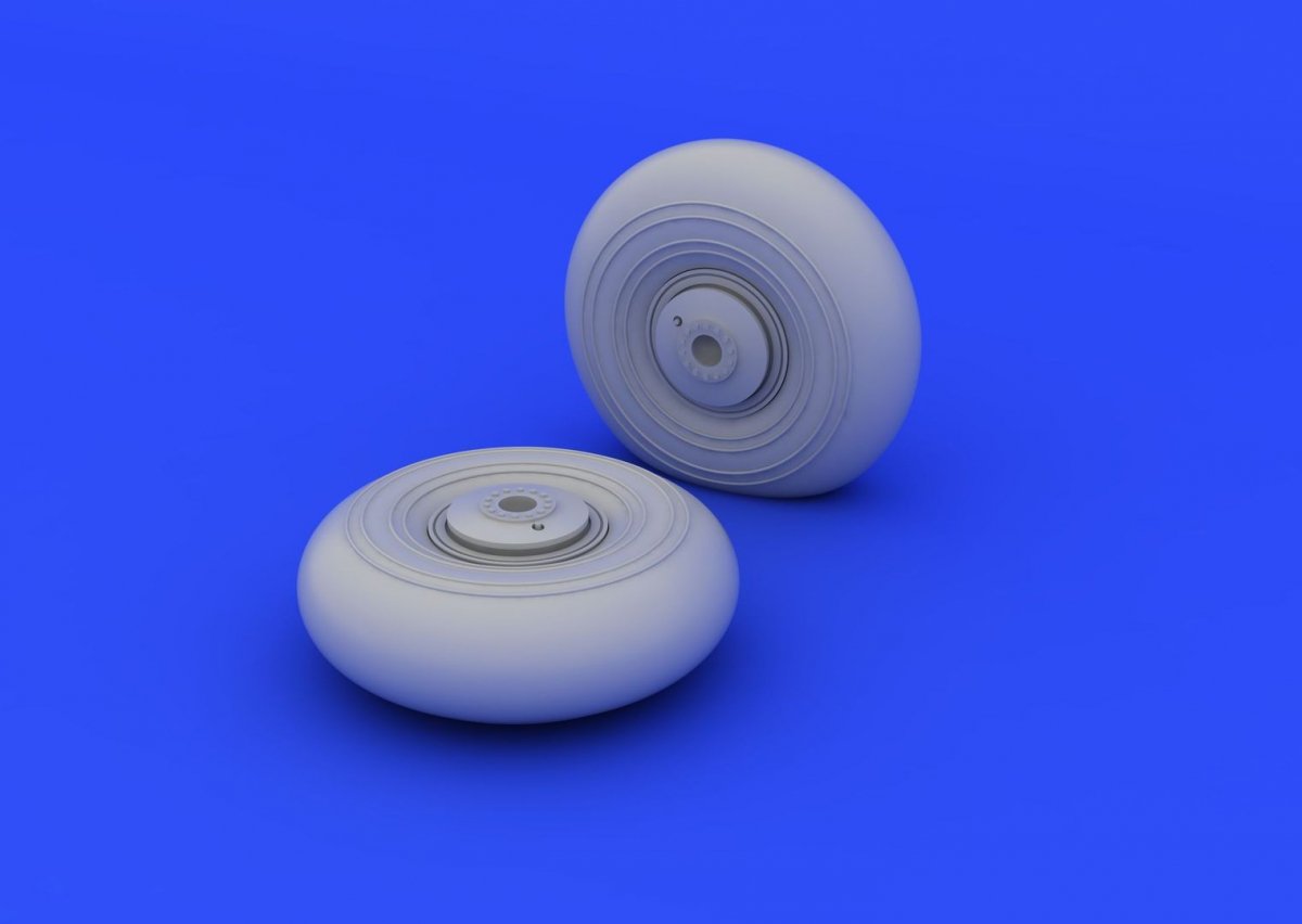 Eduard 672075 Beaufighter Mk. X wheels 1/72 (AIRFIX) – zdjęcie 3