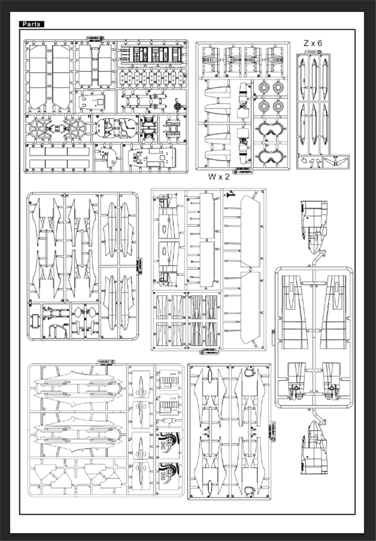 Modelcollect UA72200 B-52H U.S. Stratofortress strategic Bomber 1/72 – zdjęcie 24