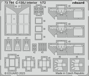 Eduard 73794 C-130J interior ZVEZDA 1/72 – image 2
