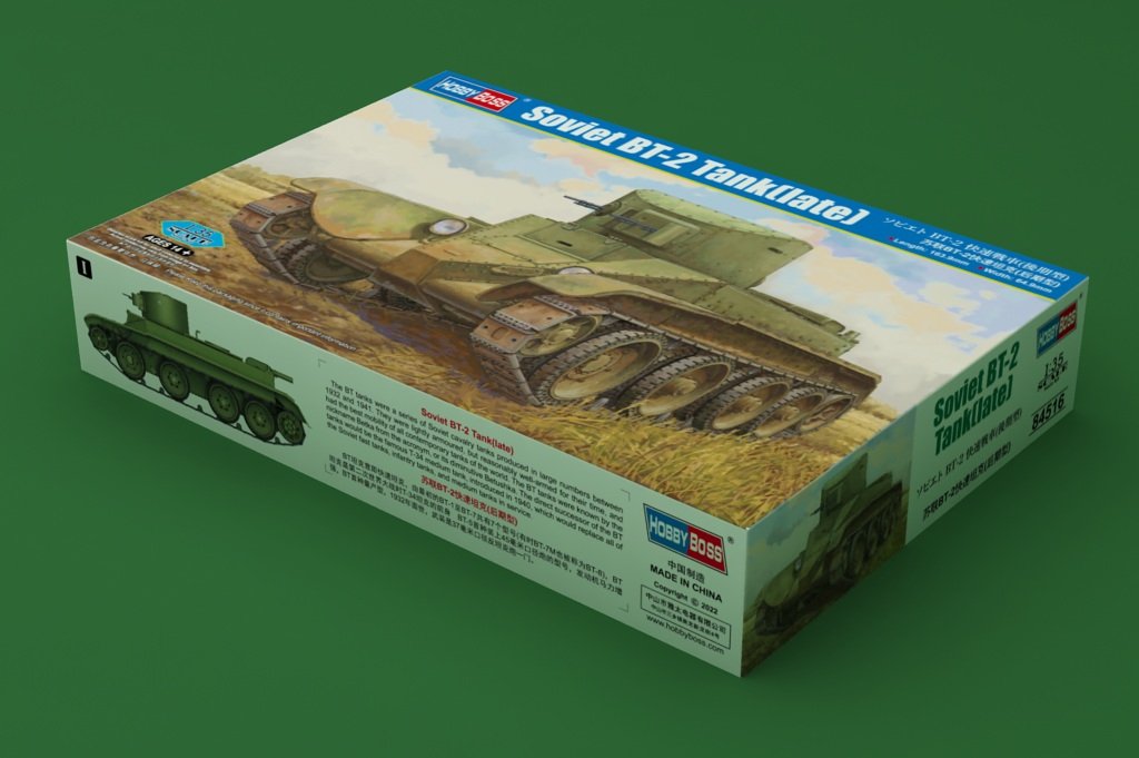 Hobby Boss 84516 Soviet BT-2 Tank(late) 1/35 – zdjęcie 2
