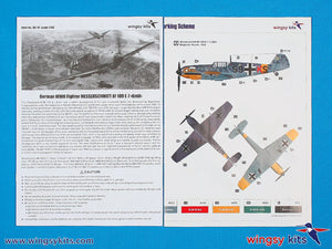 Wingsy Kits D5-11 German WWII Fighter MESSERSCHMITT Bf 109 E-7 1/48 – zdjęcie 11