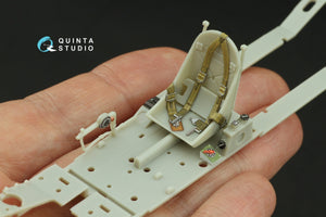 Quinta Studio QD32216 P-39Q/N Airacobra 3D-Printed coloured Interior on decal paper (KittyHawk) 1/32 – zdjęcie 7