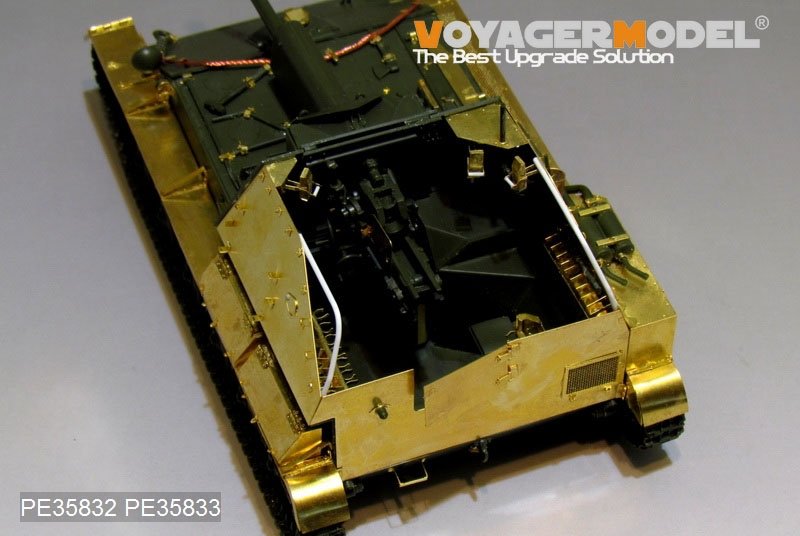 Voyager Model PE35833 WWII Russian SU-76 Self-Propeller Gun fenders (For TAMIYA 35349) 1/35 – imagen 3