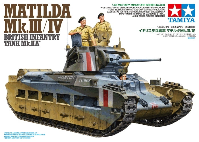 Tamiya 35300 Matilda Mk.III/IV 1/35 – zdjęcie 2
