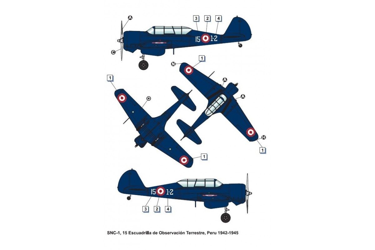 Dora Wings 48041 Curtiss-Wright SNC-1 Falcon II 1/48 – immagine 6