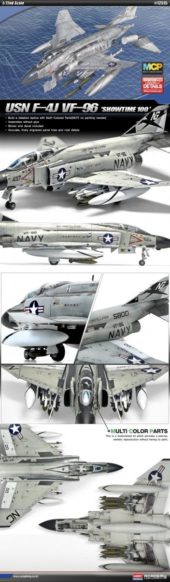 Academy 12515 USN F-4J VF-96 1/72 – Bild 2