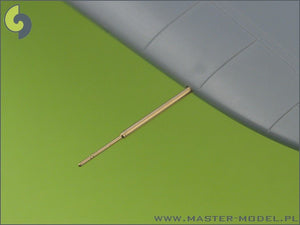 Master AM-48-020 A6M5 Zero armament set (7,7mm, 20mm gun barrels) &amp;amp; Pitot tube 1/48 – zdjęcie 2
