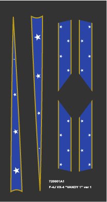 HobbyDecal AL72001V1 F-4J VX-4 Vandy1 Black Bunny October 1972 1/72 – zdjęcie 6