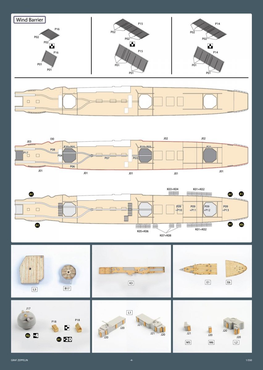 MK1 Design MD-35028 DKM Graf Zeppelin DX 1/350 – zdjęcie 17