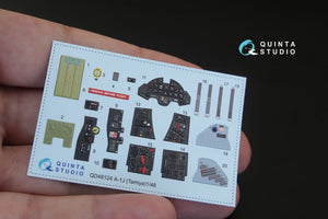 Quinta Studio QD48124 A-1J 3D-Printed &amp;amp; colored Interior on decal paper (for Tamiya kit) 1/48 – image 4