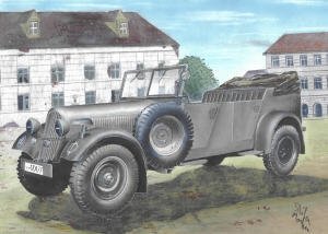 Attaque 72813 Skoda type 952 Kubelwagen (1/72)