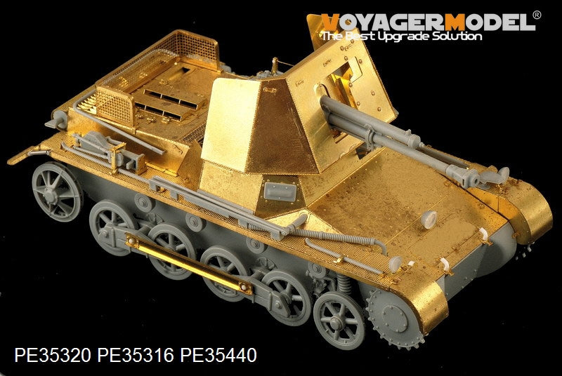 Voyager Model PE35440 WWII German 47mm PaK(t) Panzerjager I basic For DRAGON 6230 1/35 – image 4