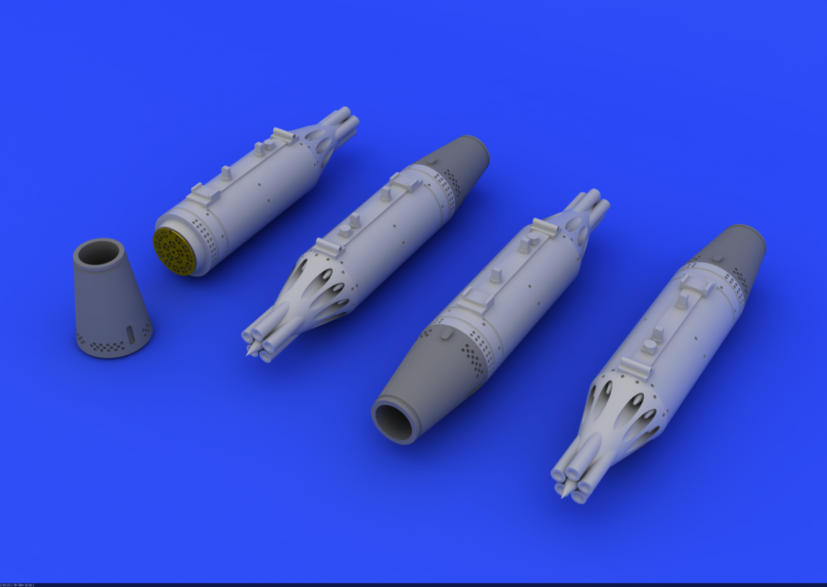 Eduard 672189 UB-16 rocket launchers for MiG-21 EDUARD 1/72 – immagine 2