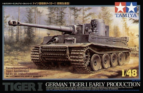 Tamiya 32504 Tiger I Early Production 1/48