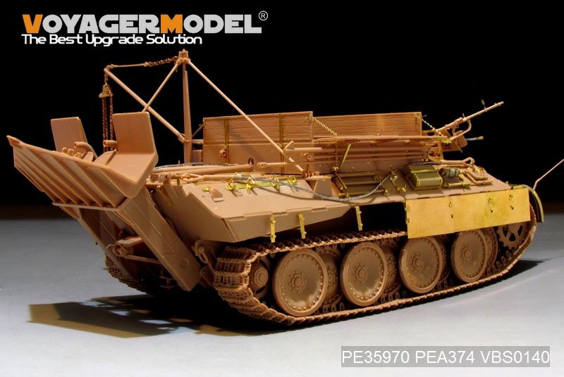Voyager Model PE35970 WWII German Bergepanther Ausf.A (Late type,Panther G tool holders) Basic For MENG SS-015 1/35 – image 4